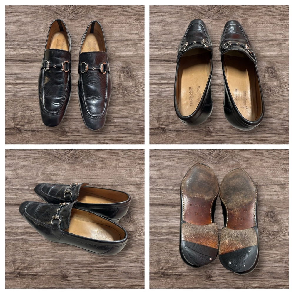 Magnanni Neiman Marcus leather shoes
Size 9 1/2M